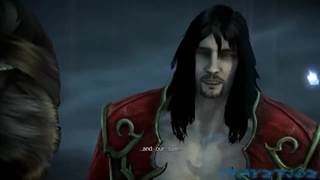 Castlevania Lords Of Shadow 2 - Dracula and his wife Marie Cutscene