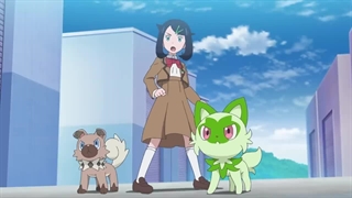 Pokémon 2023- For Sure! 'Cause Sprigatito's with Me (720p)