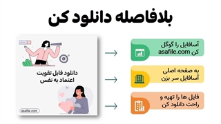 افزایش اعتماد به نفس (راهکارهای واقعی تقویت اعتماد به نفس) را از سایت آسافایل دانلود کنید.