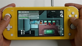 Among Us Gameplay on Nintendo Switch LITE