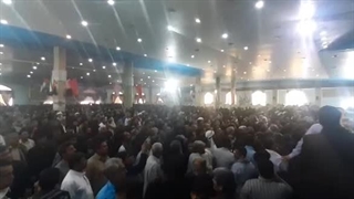 تشییع شهدای حادثه تروریستی سیب و سوران در زابل