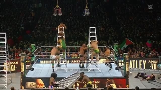 مسابقه کشتی کج لدر مچ در رسلمنیا 40