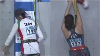 ثبت رکورد دختر صخره‌نورد ایران در جام جهانی ۲۰۲۴