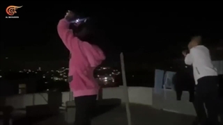 14030126: شادی مردم کرانه باختری از ورودی موشک های ایرانی