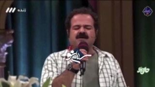 آواز خواندن زیبای امیر سهیلی بازیگر مشهور سریال نون خ وسط آنتن زنده + فیلم