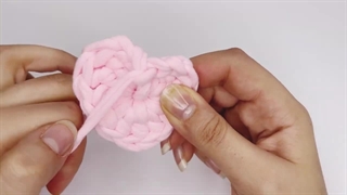 اموزش بافت گیفت قلب تریکویی