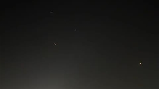 موشک های ایرانی بر فراز اسرائیل