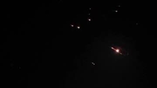 نمایی از موشک های ایرانی بر فراز اسرائیل