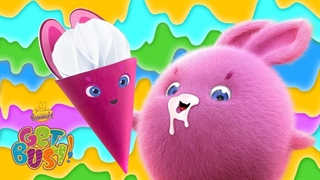 کارتون خرگوش های آفتابی با بستنی هاشون