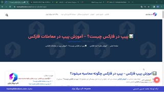 ویدئو #175 | ️آموزش نحوه محاسبه پیپ در فارکس [ پیپ در فارکس چگونه محاسبه میشود؟]