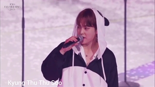 اجرای جدید Medley آهنگ های Monster - Obsession - Tempo - Ko Ko Bop و... از اکسو در سانس دوم فن میتینگ 12 سالگی در سئول 2024