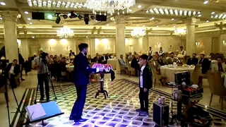 شعبده بازی در تالار ساعی تهران