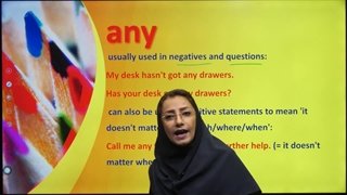 کاربرد any در جملات سوالی