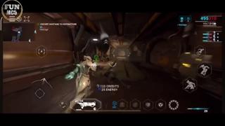 لحظاتی از گیم پلی warframe نسخه ios