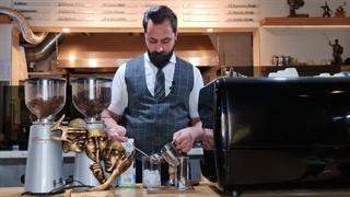 آموزش باریستا(پارت 23) چطوری آیس لته درست کنیم؟