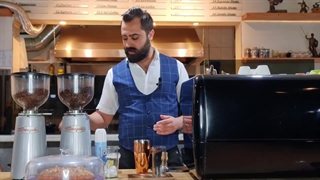 اموزش باریستا پارت (28)روش تهیه فردو کافی