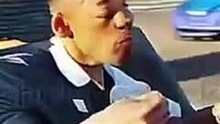 ویل اسمیث راننده مسابقات ماشین سواری و اسپاگتی خوردن