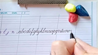 زودی خوش خط شو (لاتین) - جلسه 10