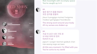 RED MOON lyrics + line distribution _ KARD