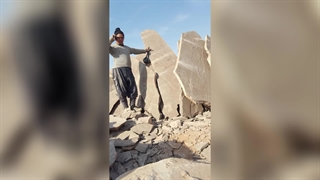 اجرای سنگ لاشه سنگ نما سنگ کف رشیدی در تهران دماوند