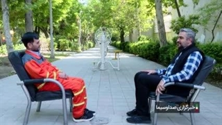 بدون تعارف با کارگر شهرداری ابراهیم شهرکی در شب عملیات موشکی سپاه - وعده صادق