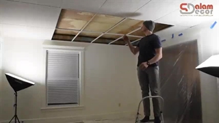 نحوه باز کردن سقف کاذب