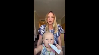 پیام کنایه آمیز مادر آمریکایی به رژیم کودک کش اسرائیل