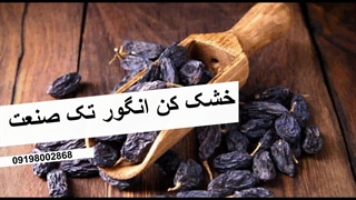 دستگاه خشک کن کشمش و انگور