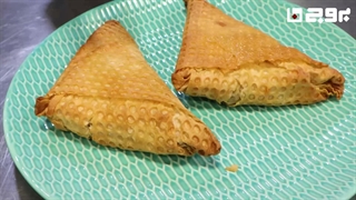 پخت سمبوسه در فر کامبی بروج