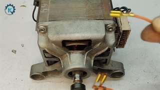 تست و راه اندازی موتور لباسشویی