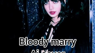 کاور لیسا از آهنگ bloody mary لیدی گاگا ونزدی (هوش مصنوعی)