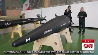 تشریح حملات موشکی و پهپادی سپاه و سایر توانمندی های موشکی برای پخش بین المللی cnn