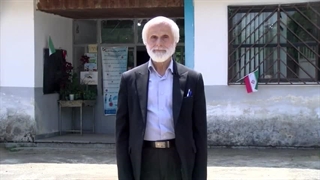 مستند معلم فداکار مرحوم حاج حسن امیدزاده گیلانی در آتش و خانواده وی در بیت رهبری