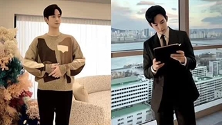 وقتی سوهیون طوری عکس میگیره که حتما حلقه ازدواج هیون وو و هه این مشخص باشه:)))تو تمام آپدیت هاش حلقه شون مشخصه:گریه: