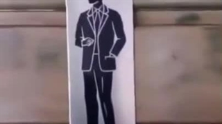 اقدام جالب شهروندان اسپانیایی برای همدردی با مردم غزه =)