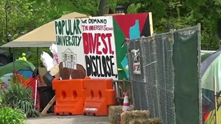 اعضای هیئت علمی دانشگاه شیکاگو از اردوگاه اعتراضی حمایت کردند !!