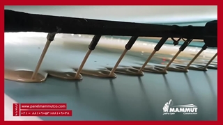 مراحل تولید ساندویچ پانل سقفی و دیواری