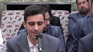تلاوت قرآن توسط استاد مهدی عبرتی در دیدار قاریان اعزامی به حج تمتع 1403 با رهبر معظم انقلاب