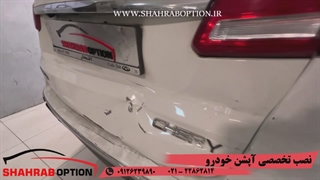 صافکاری پی دی ار تیگو 5 ولیسه گیری درب صندوق