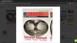 Solution Manual of Calculus Early Transcendentals Rogawski 4th edition
