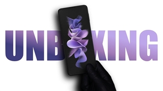 آنباکس گوشی گلکسی زد فلیپ 3 رنگ مشکی | Samsung Galaxy Z Flip 3 Black Unboxing