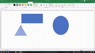آموزش اکسل ( آشنایی و ترسیم اشکال )