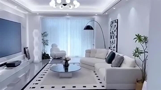 نمای داخلی منزل شیک و زیبا