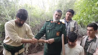 گروه های جهادی استان قزوین و سخنان سردار رفیعی آتانی فرمانده سپاه قزوین - 1403