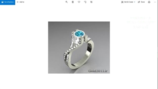 اموزش طراحی طلا جواهرات