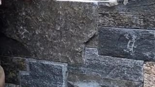 اجرای سنگ مالون بصورت جزبی بدون بند