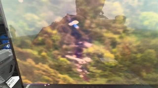 تصویر واضح  از لاشه سوخته هلیکوپتر حامل رئیس جمهور