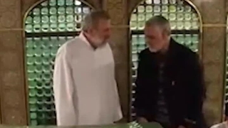 مدال خادمی بر هیبت ملکوتی خادم الرضا شهید آیت الله رئیسی