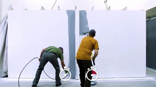 مقایسه سرعت پمپ رنگپاش برقی با غلطک