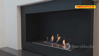 خرید شومینه گازی دیواری